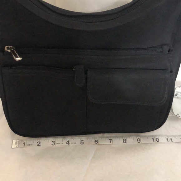 S Collection Black Shoulder bag with many pockets - Picture 9 of 11